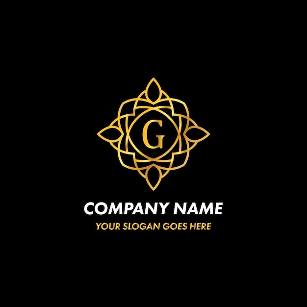 Download Monogram letter g logo concept | Premium Vector