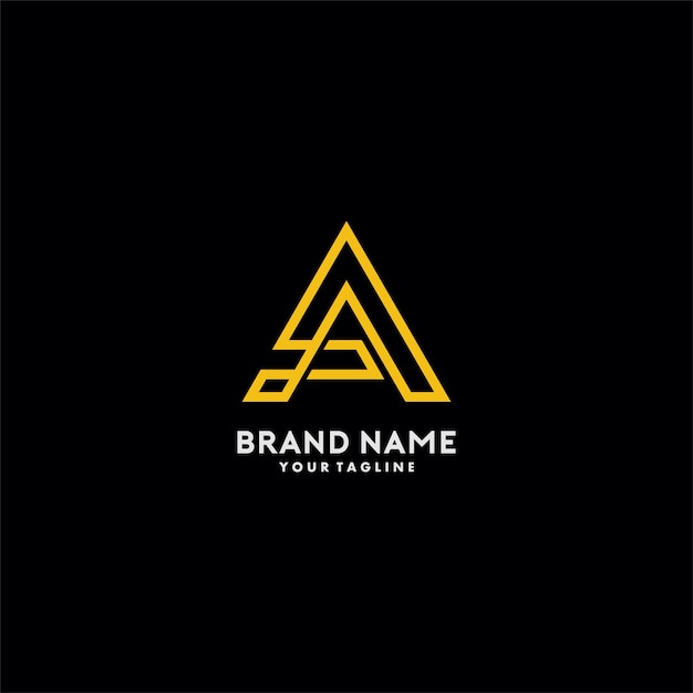 Premium Vector | A monogram logo