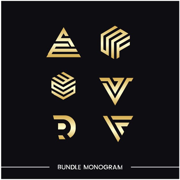 Download Free Monogram Set Of Logo Design Templates Premium Vector Use our free logo maker to create a logo and build your brand. Put your logo on business cards, promotional products, or your website for brand visibility.