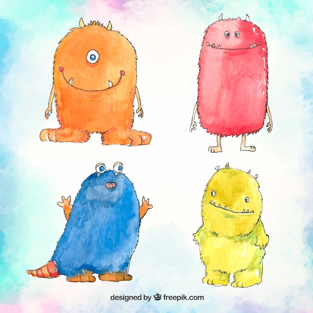Download Free Cute Monster Vectors 11 000 Images In Ai Eps Format