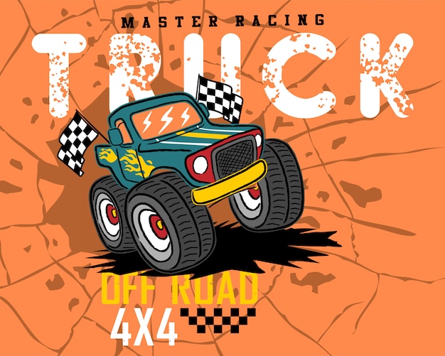 Free Monster Truck Vectors 300 Images In Ai Eps Format