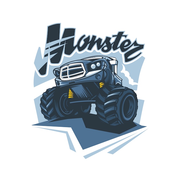 Free Free 126 Monster Truck Logo Svg SVG PNG EPS DXF File