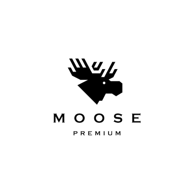 Download Free Moose Head Logo Vector Icon Illustration Premium Vector Use our free logo maker to create a logo and build your brand. Put your logo on business cards, promotional products, or your website for brand visibility.
