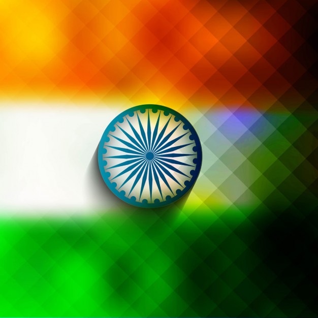 Download Mosaic pattern indian flag Vector | Free Download