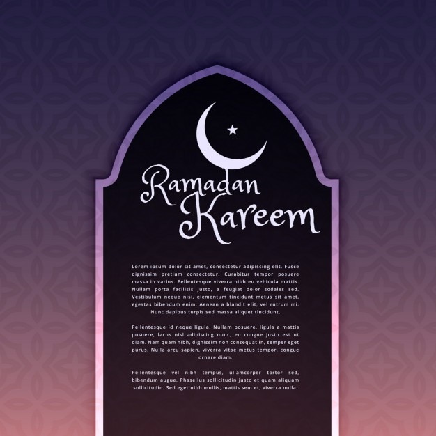Mosque door with ramadán message