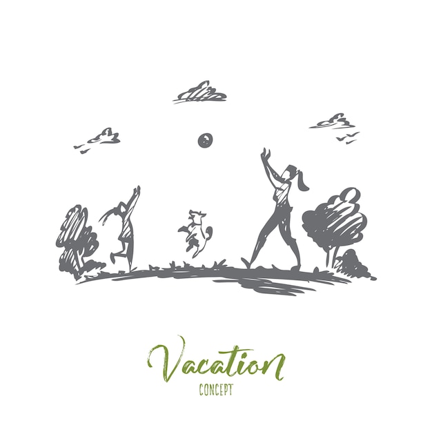 Premium Vector | Mother, daughter, family, parenting ...