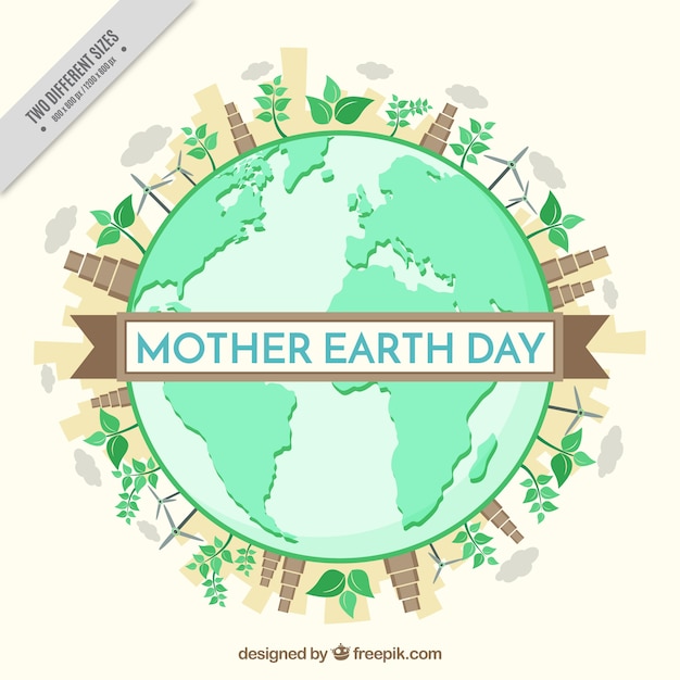 Mother earth day background