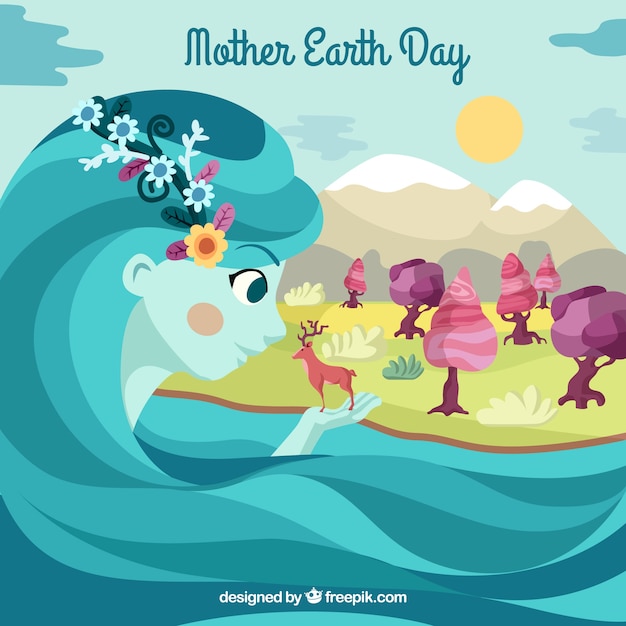 Flat days. Mother Earth Day. World Wildlife Day.