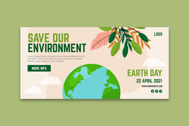 Mother Earth Day Instagram Posts Collection Free Vectors