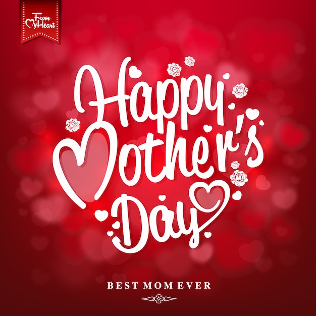 Mother\'s day background design