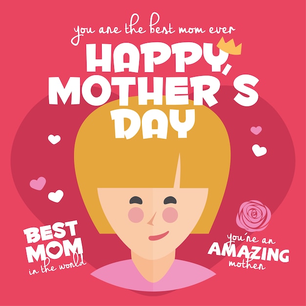 Mother\'s day background design