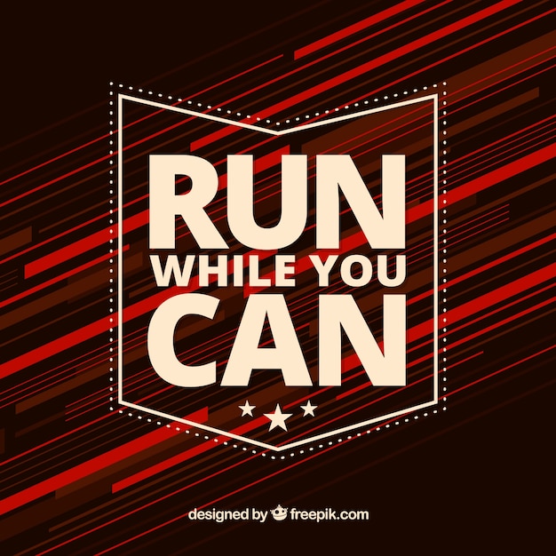 Motivating message background Free Vector