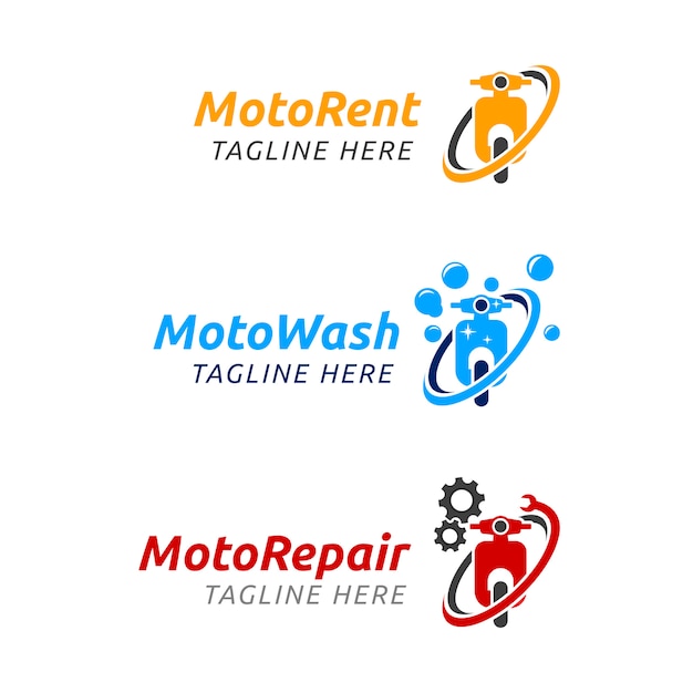 Download Free Moto Rent Logo Premium Vector Use our free logo maker to create a logo and build your brand. Put your logo on business cards, promotional products, or your website for brand visibility.