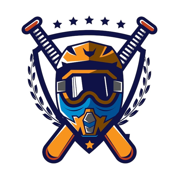 Premium Vector | Motocross design emblem