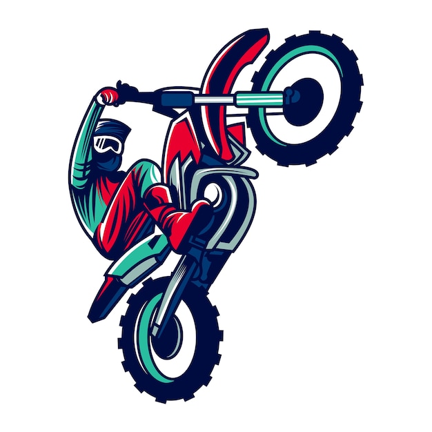 Download Free Motocross Rider Vector Illustration Premium Vector Use our free logo maker to create a logo and build your brand. Put your logo on business cards, promotional products, or your website for brand visibility.