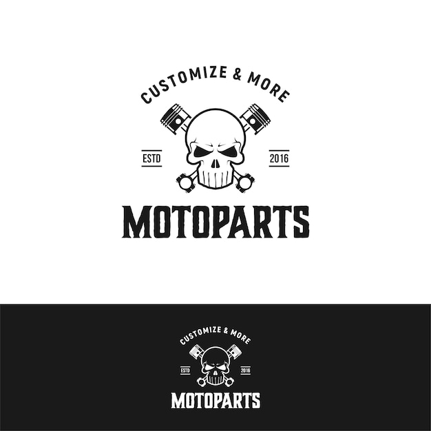 Download Free Motor Parts Logo Design Premium Vector Use our free logo maker to create a logo and build your brand. Put your logo on business cards, promotional products, or your website for brand visibility.