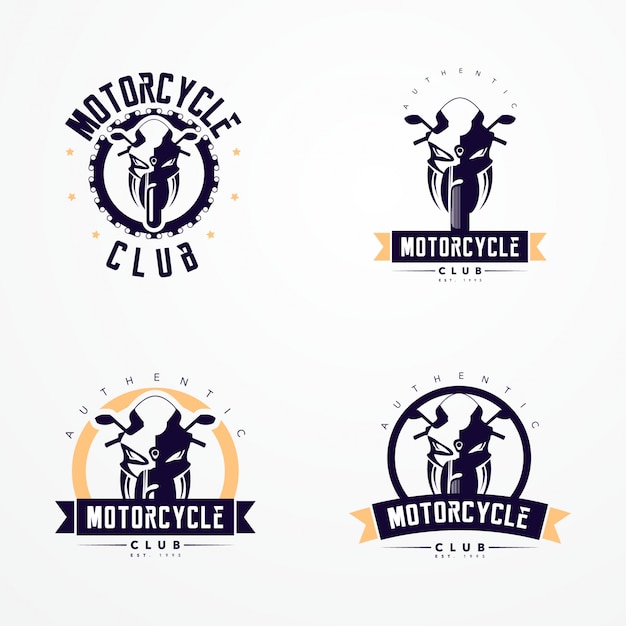 Motorcycle Badge Logos Collection