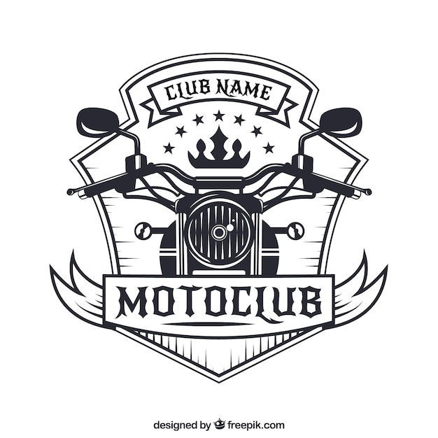 Download Free Motorcycle Badge Premium Vector Use our free logo maker to create a logo and build your brand. Put your logo on business cards, promotional products, or your website for brand visibility.