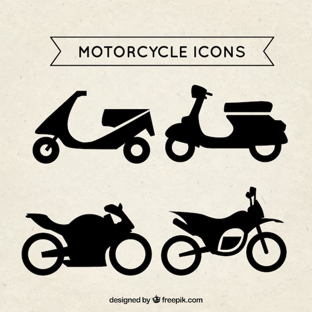 Motorcycle icons