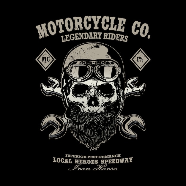 Premium Vector Motorcycle Vintage Logo Emblem T Shirt Design,Star Trek Ship Designs