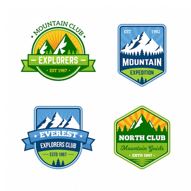 Download Free Mountain Badges Retro Premium Vector Use our free logo maker to create a logo and build your brand. Put your logo on business cards, promotional products, or your website for brand visibility.