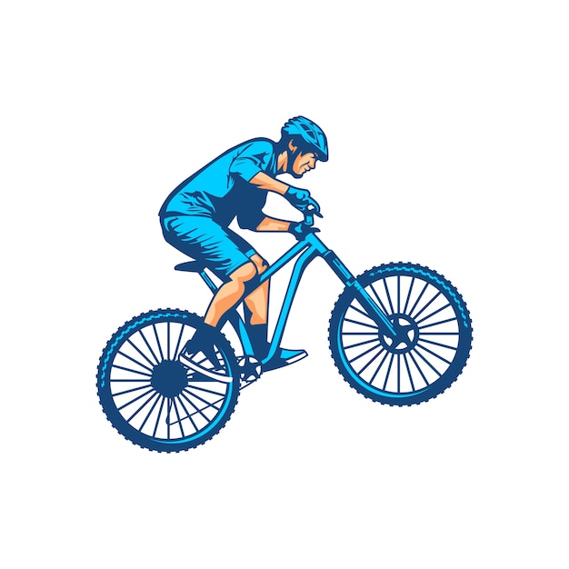 Download Free Mountain Bike Vector Premium Vector Use our free logo maker to create a logo and build your brand. Put your logo on business cards, promotional products, or your website for brand visibility.