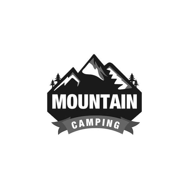 Download Free Mountain Camping Logo Premium Vector Use our free logo maker to create a logo and build your brand. Put your logo on business cards, promotional products, or your website for brand visibility.