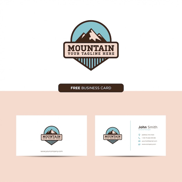 Download Company Logo Mountain PSD - Free PSD Mockup Templates