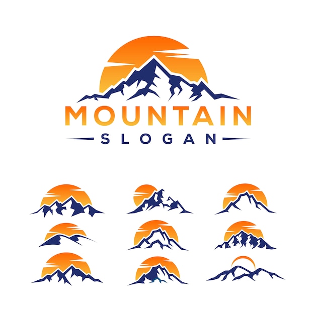 Download Free Mountain Logo Designs Premium Vector Use our free logo maker to create a logo and build your brand. Put your logo on business cards, promotional products, or your website for brand visibility.