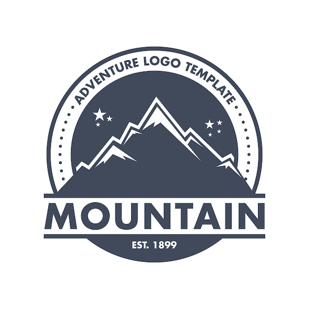 Premium Vector | Mountain and outdoor logo template