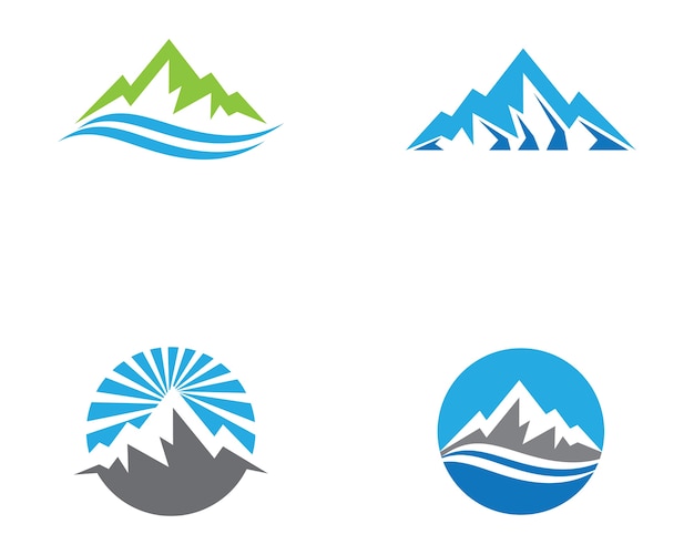 Premium Vector | Mountain symbol illustration