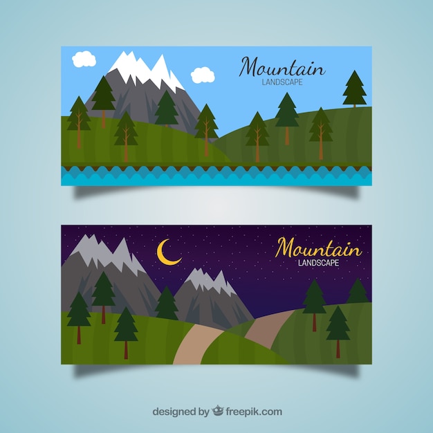 Mountains landscapes
