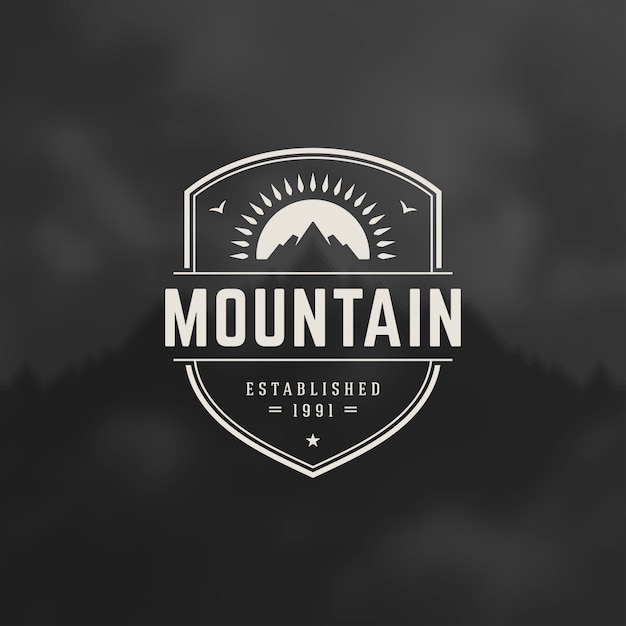 Download Free Mountains Logo Emblem Outdoor Adventure Expedition Mountain Use our free logo maker to create a logo and build your brand. Put your logo on business cards, promotional products, or your website for brand visibility.