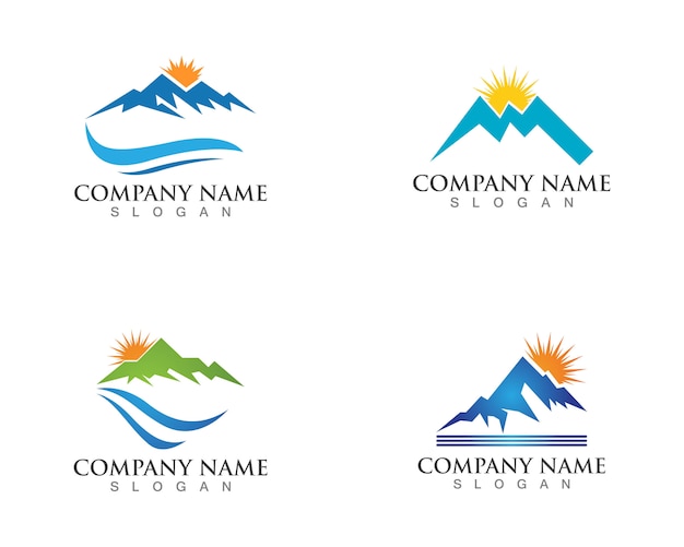 Download Free Mountains Logo Template Premium Vector Use our free logo maker to create a logo and build your brand. Put your logo on business cards, promotional products, or your website for brand visibility.