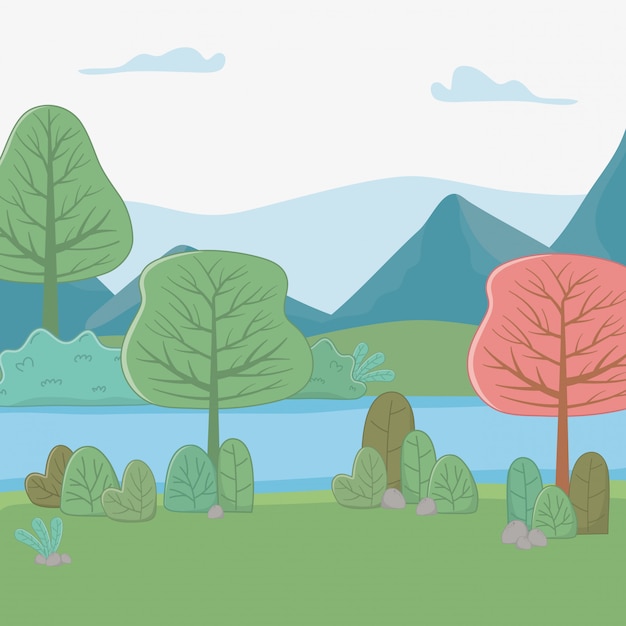 Free Free 275 Mountain Range With Trees Svg SVG PNG EPS DXF File