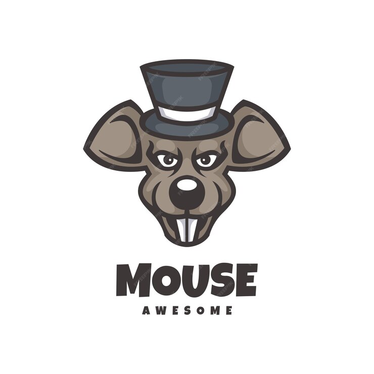 Premium Vector Mouse Logo