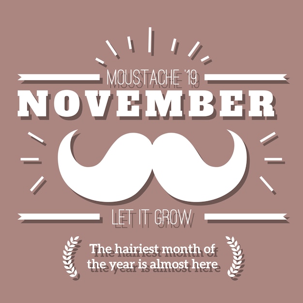 Movember Vectors, Photos and PSD files | Free Download