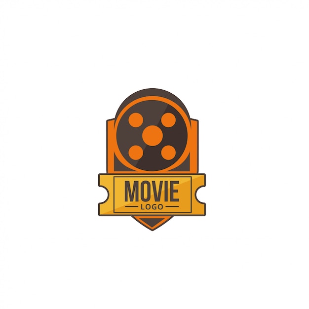 Movie Logo Premium Vector