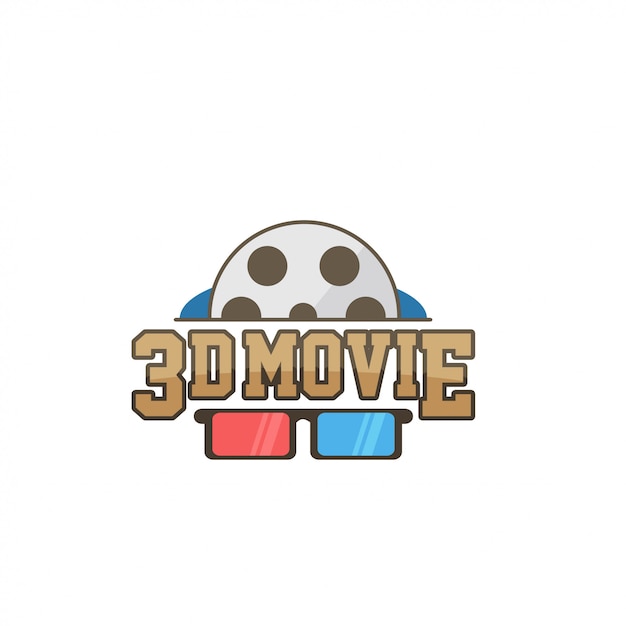 Premium Vector | Movie logo