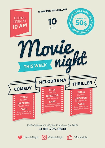 premium-vector-movie-night-poster-template