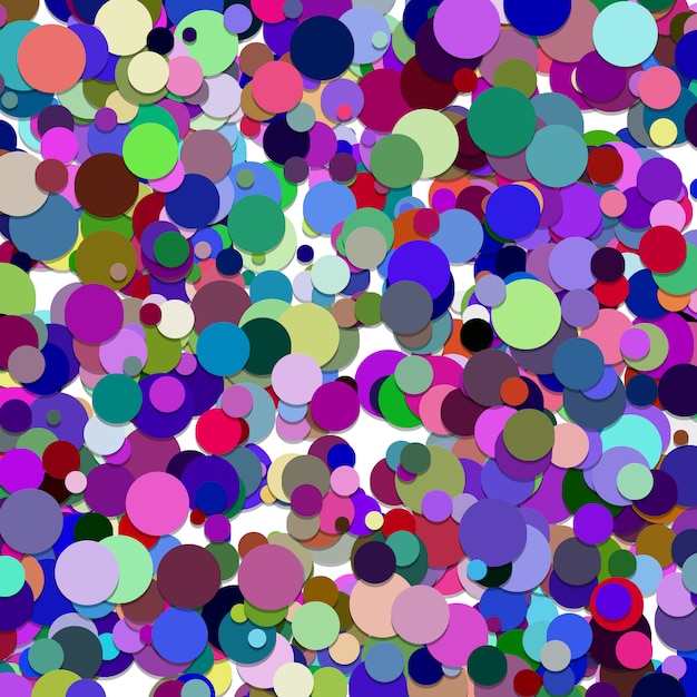 Multicolor circles background | Free Vector