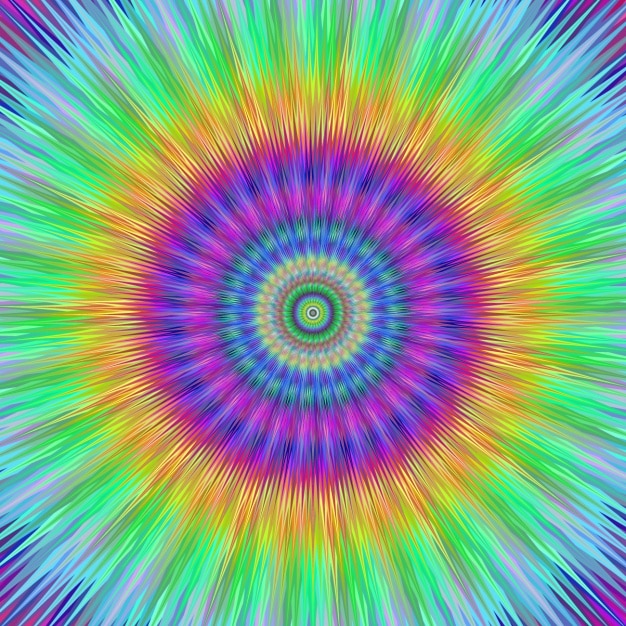 Free Vector | Multicolor fractal background