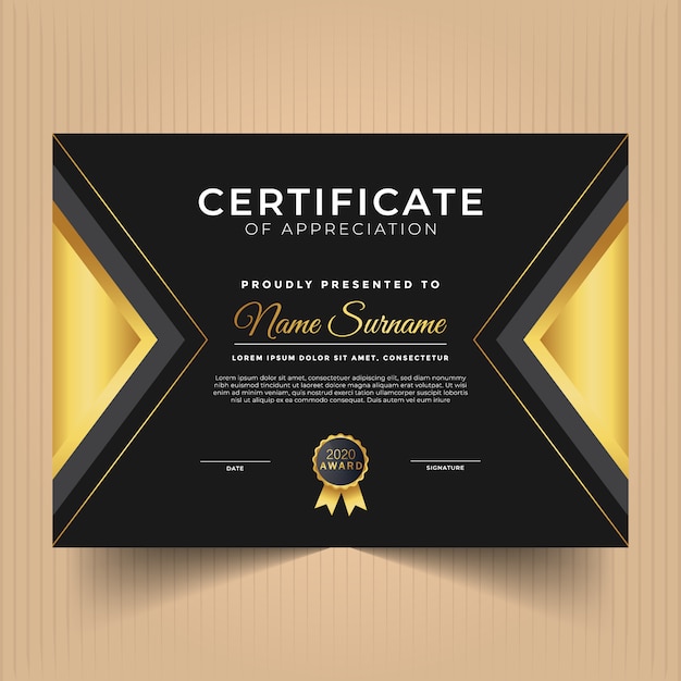 Download Multipurpose certificate design template | Premium Vector