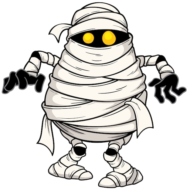 Premium Vector | Mummy