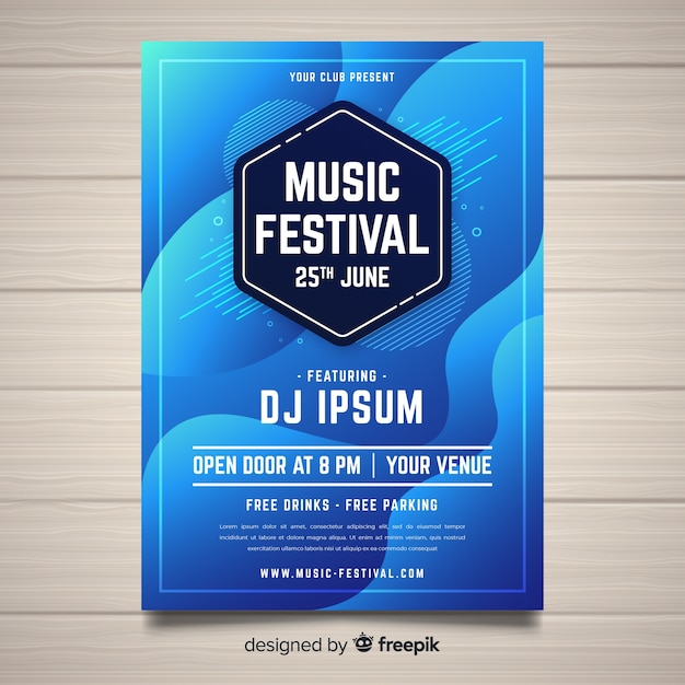 Download Free Music Festival Poster Template Free Vector Use our free logo maker to create a logo and build your brand. Put your logo on business cards, promotional products, or your website for brand visibility.