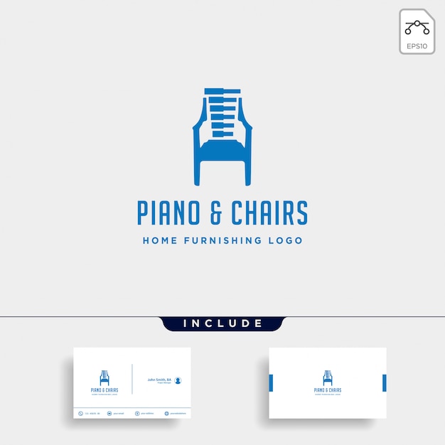 Download Free Music Furniture Logo Design Premium Vector Use our free logo maker to create a logo and build your brand. Put your logo on business cards, promotional products, or your website for brand visibility.