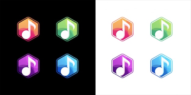 Premium Vector | Music icon set