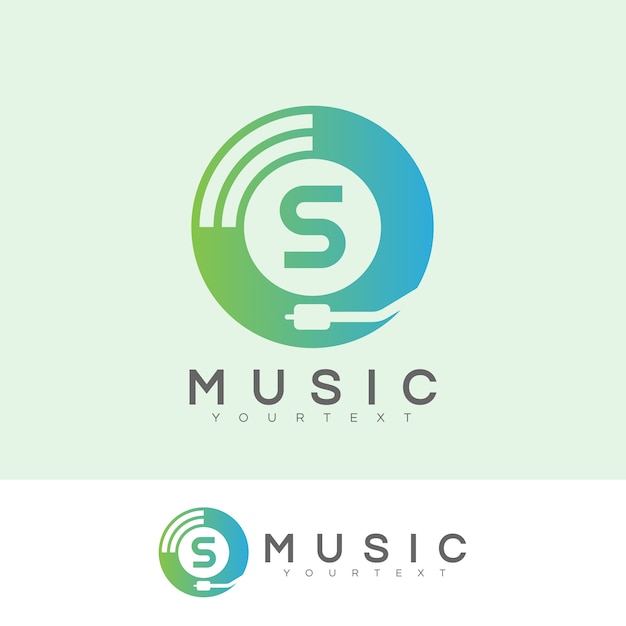 Download Free Music Initial Letter S Logo Design Premium Vector Use our free logo maker to create a logo and build your brand. Put your logo on business cards, promotional products, or your website for brand visibility.