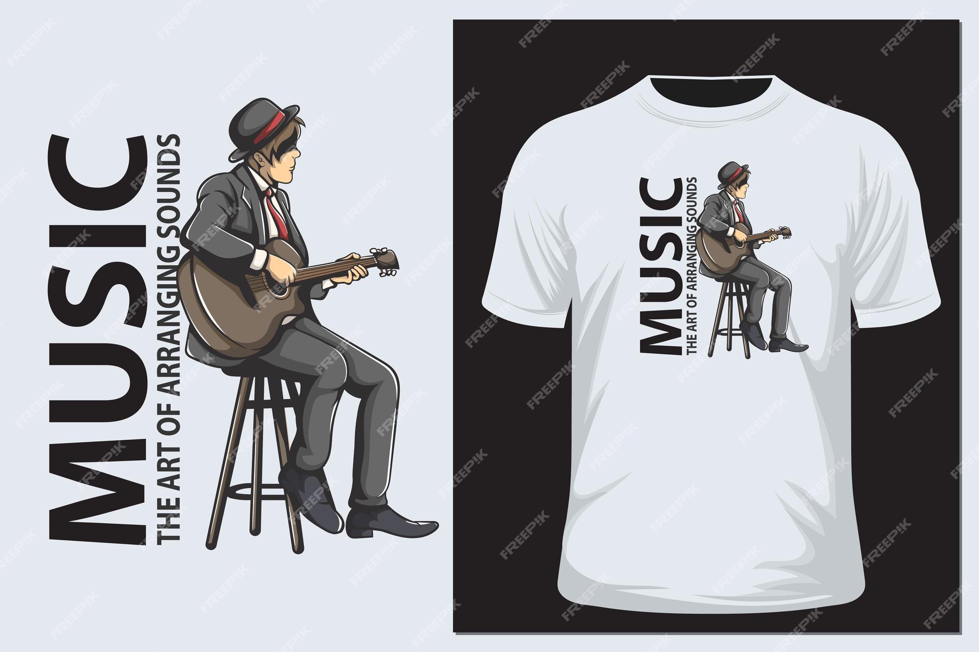 premium-vector-musician-performing-music-on-acoustic-guitar