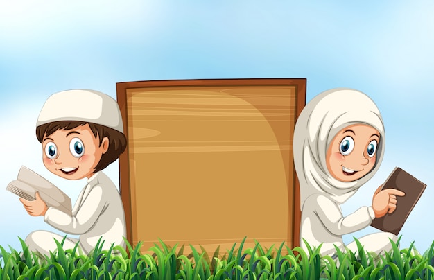 Gambar Background Ppt Islami Kartun